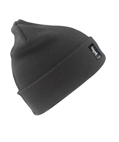 Heavyweight Thinsulate Hat In Charcoal Grey