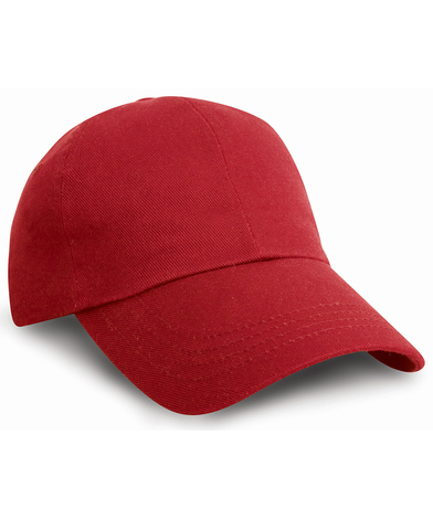 Heavy Cotton Drill Pro-style Cap In Red