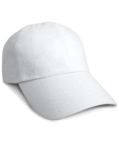 Heavy Cotton Drill Pro-style Cap In White
