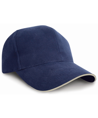 Result Headwear - Pro-style Heavy Cotton Cap With Sandwich Peak
