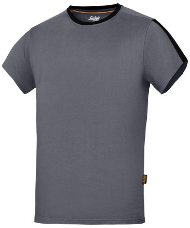 AllroundWork T-shirt (2518) In Steel Grey/Black