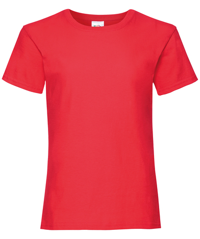 Girls Valueweight T In Red
