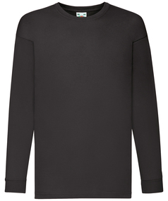 Kids Long Sleeve Valueweight T