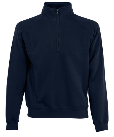 Premium 70/30 Zip-neck Sweatshirt | The Uniform Room