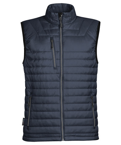 Gravity Thermal Vest In Navy/Charcoal