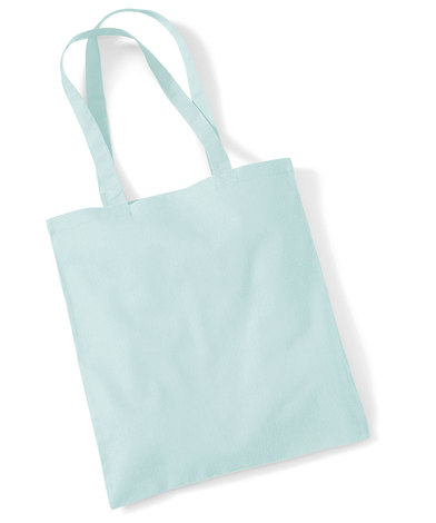 Bag For Life - Long Handles In Pastel Mint