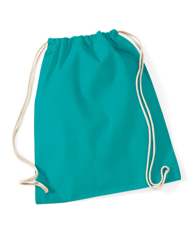Cotton Gymsac In Emerald