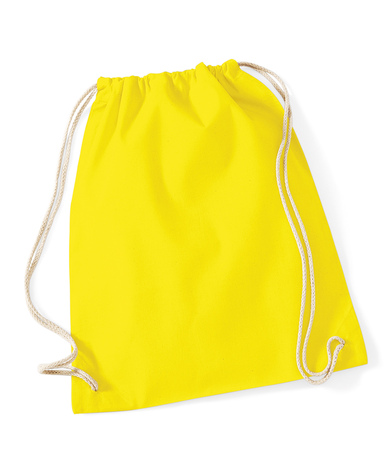 Cotton Gymsac In Yellow