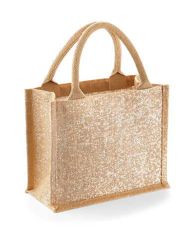 Westford Mill - Shimmer Jute Mini Gift Bag