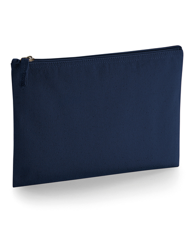 EarthAware Organic Accessory Pouch In French Navy