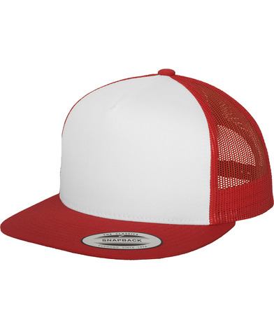 Classic Trucker (6006W) In Red/White/Red