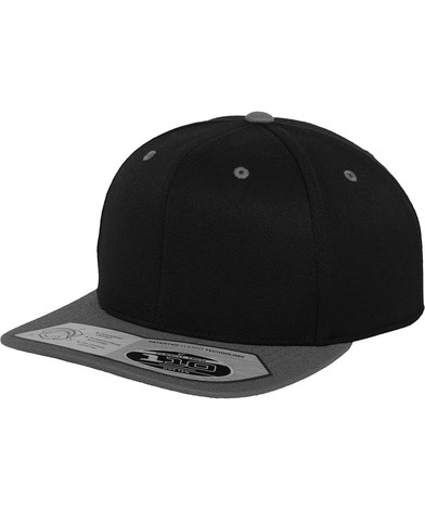 110 Fitted Snapback (110) In Black/Grey