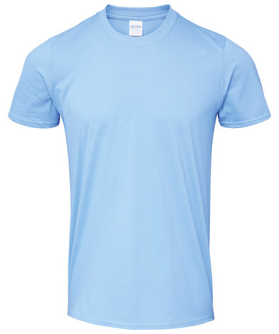 Softstyle Adult Ringspun T-shirt In Carolina Blue