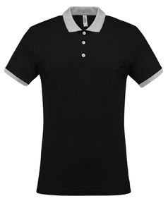 Two-tone Piqu Polo Shirt