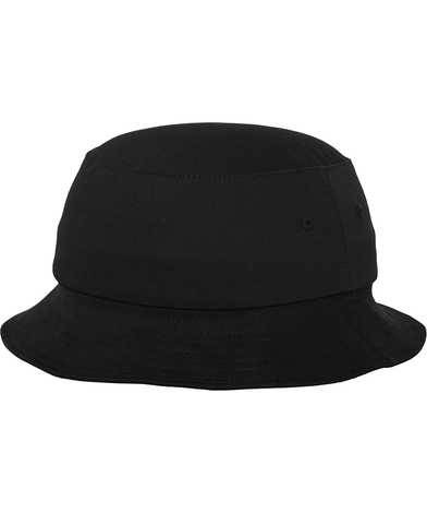 Flexfit Cotton Twill Bucket Hat (5003) In Black