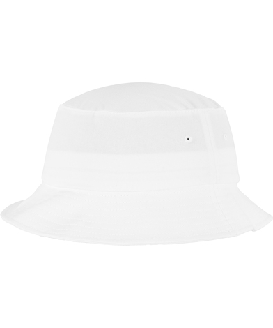 Flexfit Cotton Twill Bucket Hat (5003) In White