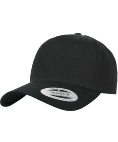 5-panel Curved Classic Snapback (7707)
