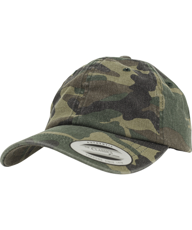 Flexfit by Yupoong - Low-profile Camo Washed Cap (6245CW)