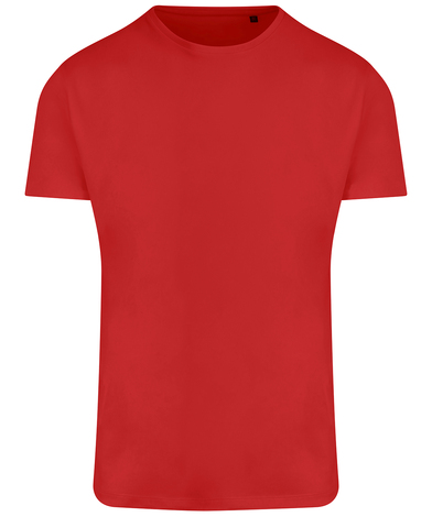 Ambaro Recycled Sports Tee In Fire Red