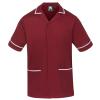 Maroon - White