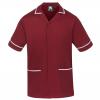 Maroon - White