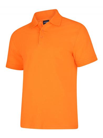 Deluxe Polo Shirt  In Orange