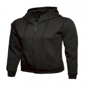 Ladies Classic Full Zip Hooded Sweatshirt