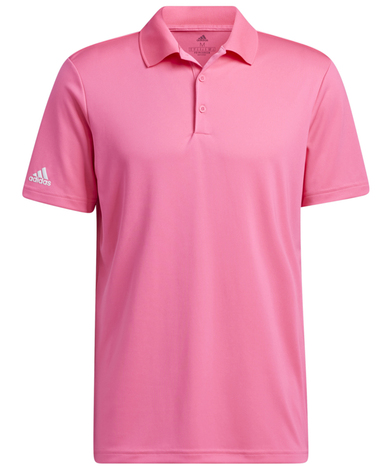 Adidas Performance Polo In Solar Pink