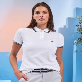 Women's Classic Fit Tipped Polo
