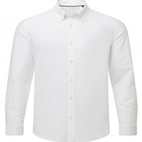 Mens Cotton Long Sleeve Oxford Shirt