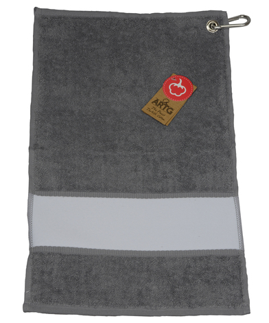 ARTG SUBLI-Me Golf Towel In Anthracite Grey