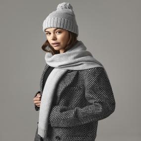 Knitted Scarf And Beanie Gift Set