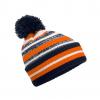 French Navy/Orange/White