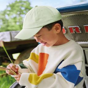 Junior Low-profile 6-panel Dad Cap