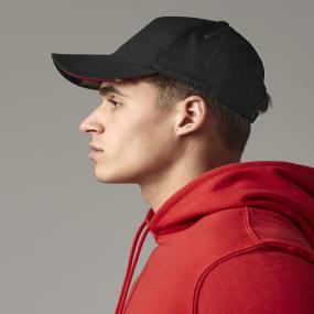 EarthAware Classic Organic Cotton 5-panel Cap  Sandwich Peak