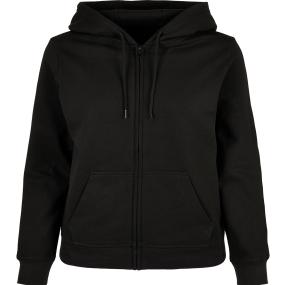 Womens Basic Zip Hoodie