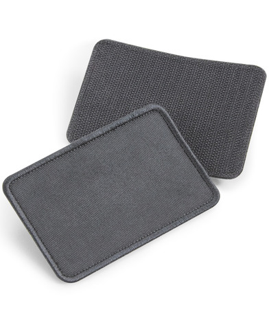 Cotton Removable Patch In Graphite Grey