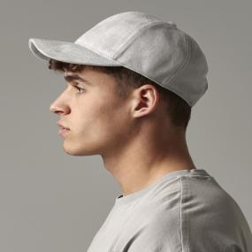 Faux Suede 6-panel Cap