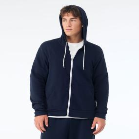 Unisex Polycotton Fleece Full-zip Hoodie