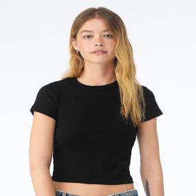 Womens Micro Rib Baby T-shirt