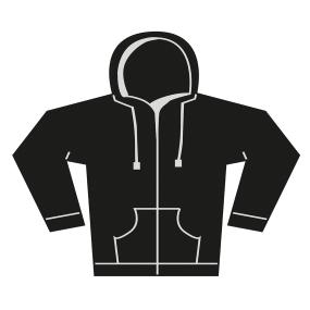 Unisex Heavy Full-zip Hoodie