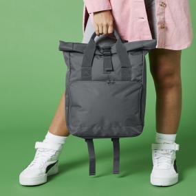 Twin Handle Roll-top Backpack