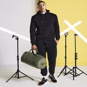 Vintage Canvas Barrel Bag