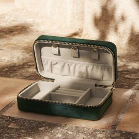 Velvet Travel Jewellery Box
