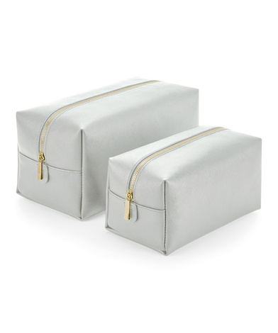 Boutique Toiletry/accessory Case In Soft Grey