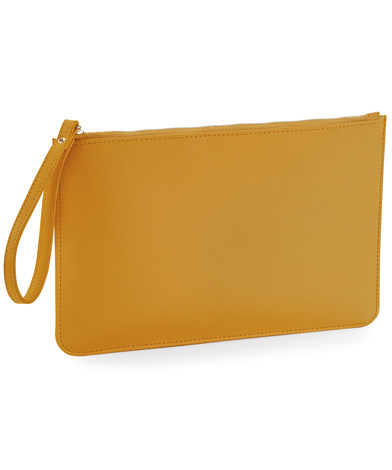 Boutique Accessory Pouch In Mustard