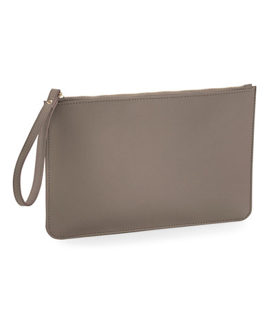 Boutique Accessory Pouch In Taupe