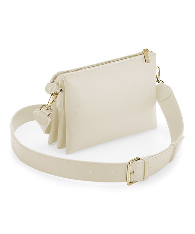 Boutique Soft Cross-body Bag In Oyster
