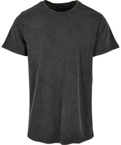 Acid Washed Round Neck Tee