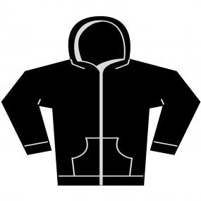 Womens Vintage Heavy Zip Hoodie